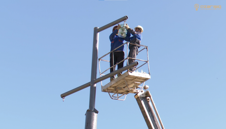 “Şimal” Regional Enerji Təchizatı və Satışı İdarəsinin Elektrik Şəbəkələrində görülmüş işlər barədə məlumat.