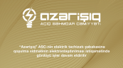 “Azərişıq” ASC-nin elektrik təchizatı şəbəkəsinə qoşulma xidmətinin elektronlaşdırılması istiqamətində gördüyü işlər davam etdirilir