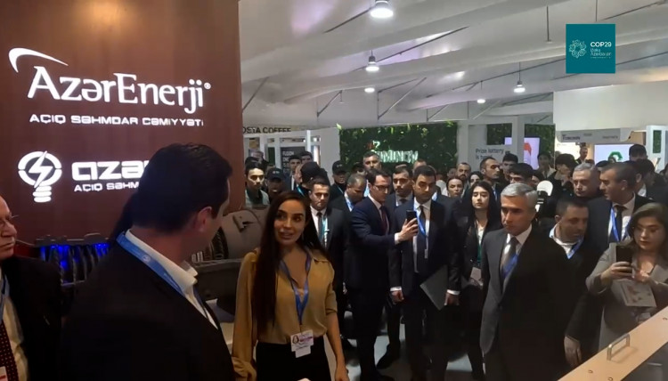 Leyla xanım Əliyeva COP29 çərçivəsində