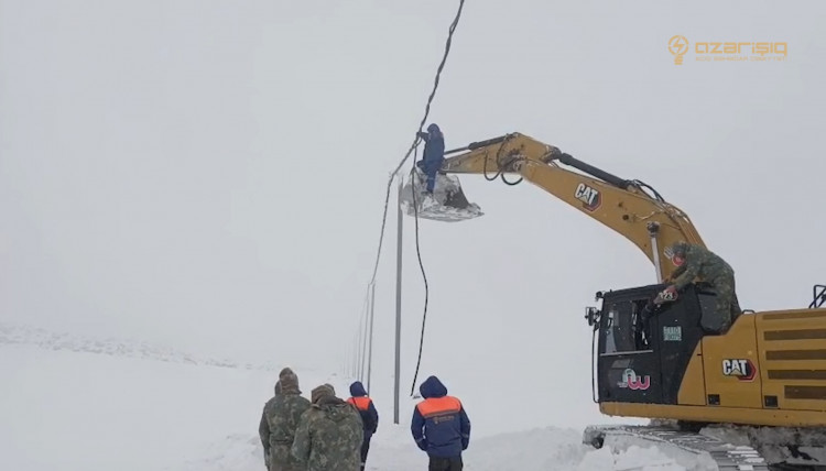 “Azərişıq” ASC Kəlbəcərdə yenidənqurma işlərini davam etdirir