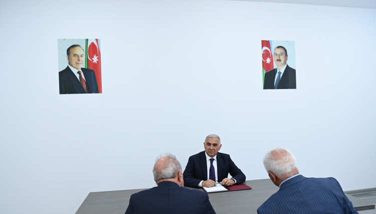"Azərişıq" ASC-nin sədri Vüqar Əhmədov Cəbrayıl, Qubadlı və Zəngilan sakinləri ilə görüşüb